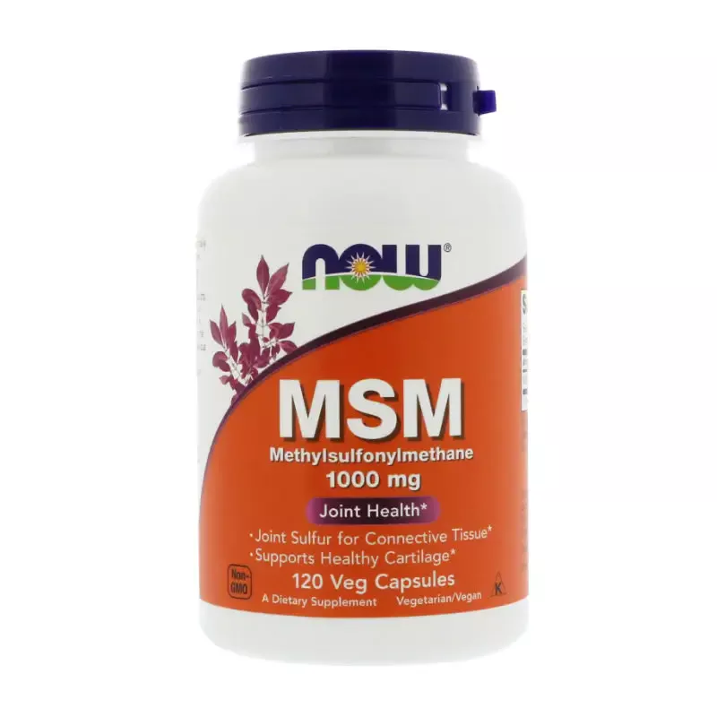 NOW MSM 1000mg 120 vcaps