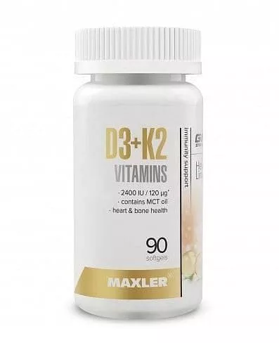 Maxler Vitamin D3 + K2 90 soft