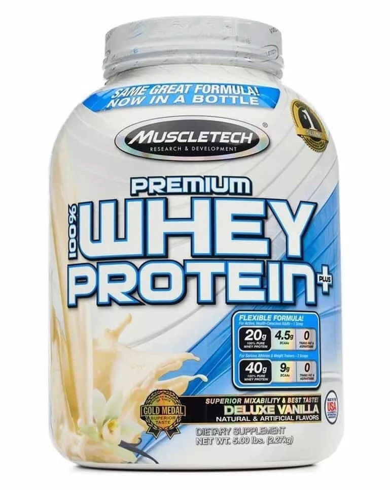 MuscleTech 100% Premium Whey Protein Plus 2270g