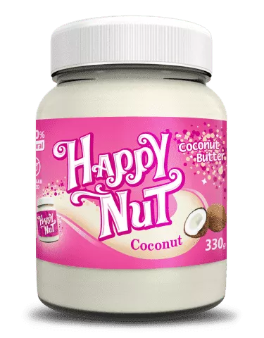Happy Nut Кокосовая паста натуральная 330 гр