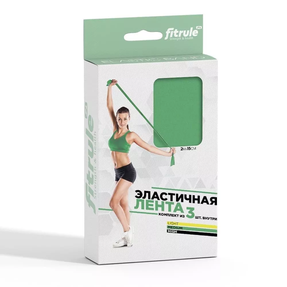 FitRule Набор эластичных лент (эспандеров)