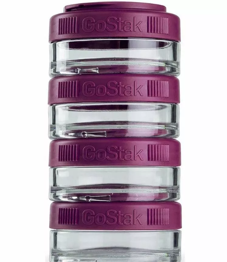 BlenderBottle GoStak (4 pack) 40 ml Plum [сливовый]