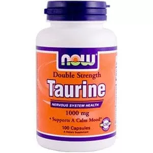 NOW Taurine 1000mg 100 caps