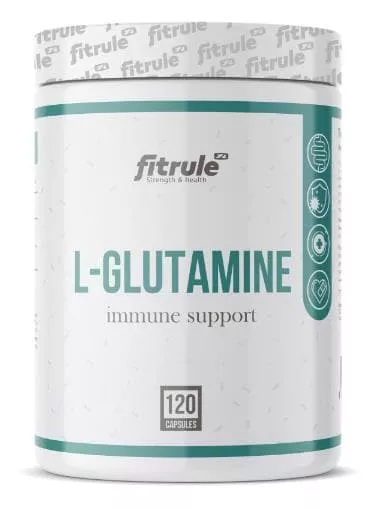 Fitrule Glutamine 500mg 120 caps