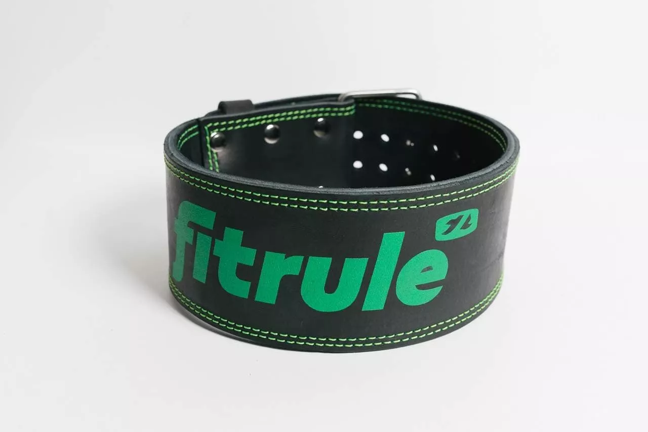 Ремень FitRule пауэрлифтерский с пряжкой зацепом (XL)