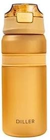 Бутылка для воды Diller D37 550 ml (Оранжевый)