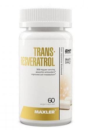 Maxler Trans-Resveratrol 60 vcaps