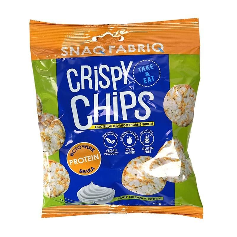 Bombbar SNAQ FABRIQ Чипсы Цельнозерновые 50g (х14)
