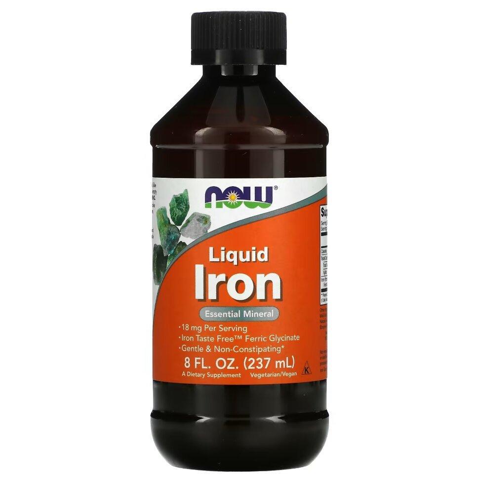 NOW Liquid Iron 237ml фото