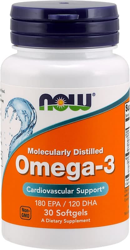 NOW Omega-3 1000 mg 30 sof фото