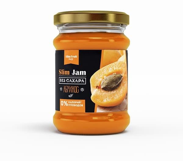 Slim Fruit Джем Slim Jam без сахара 250 ml фото