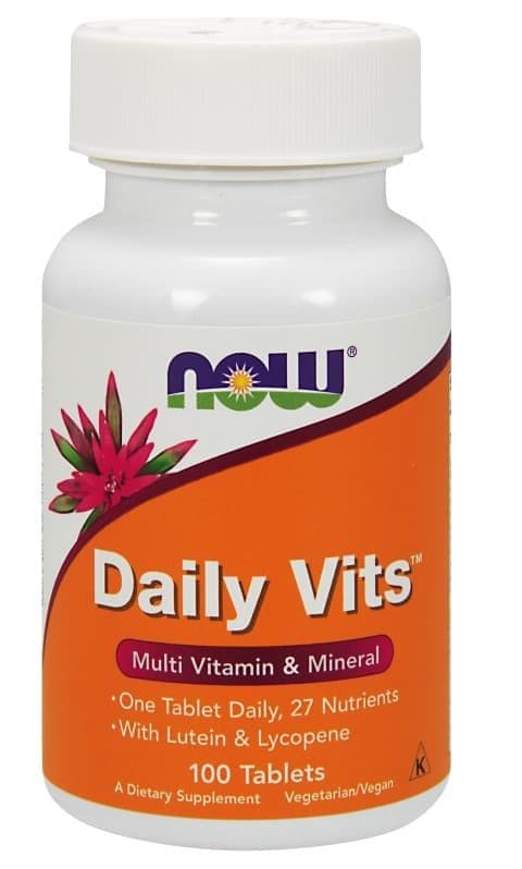 NOW Daily Vits 100 tabs фото