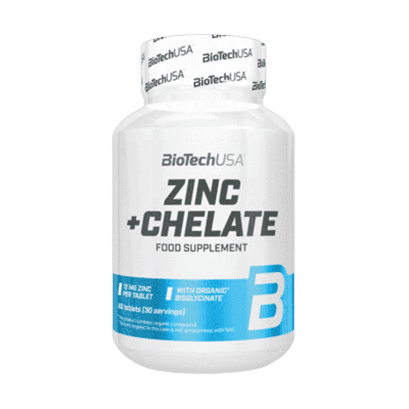 BioTech Zinc+Chelate 60 tabs фото